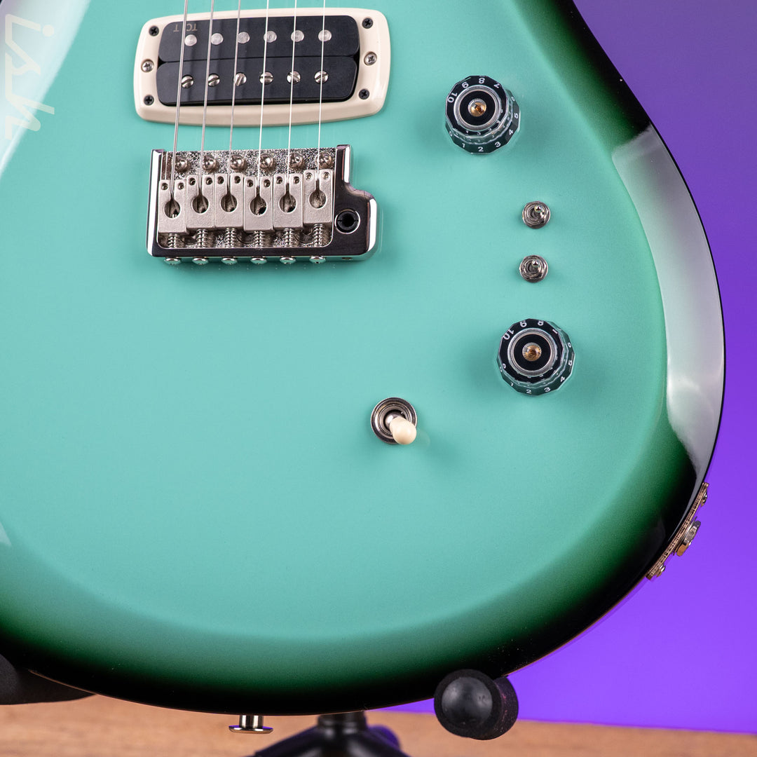 PRS S2 Custom 24-08 Opaque Teal Smokeburst Sprayer&