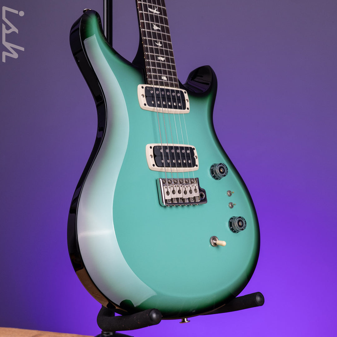 PRS S2 Custom 24-08 Opaque Teal Smokeburst Sprayer&