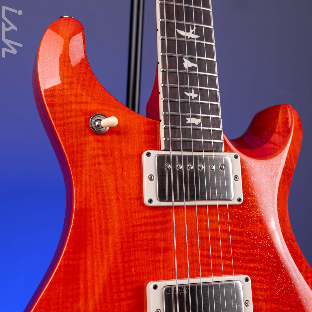 PRS S2 McCarty 594 Orange Holoflake Sprayer&