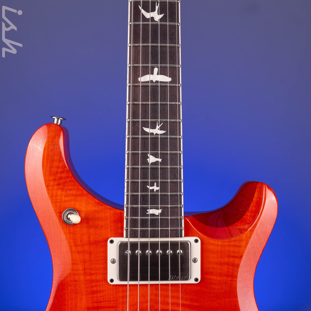 PRS S2 McCarty 594 Orange Holoflake Sprayer&