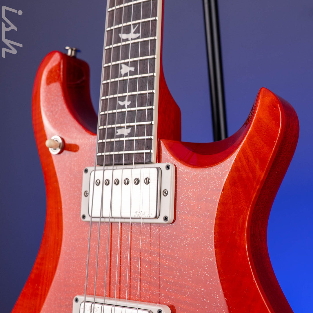 PRS S2 McCarty 594 Orange Holoflake Sprayer&