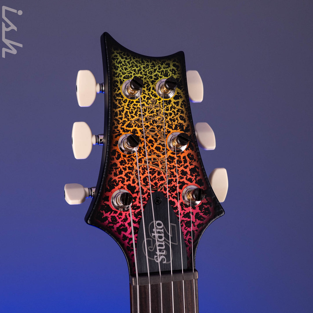 PRS S2 Studio Sunset Candy Fade Crackle w/ Black Satin Neck Sprayer&