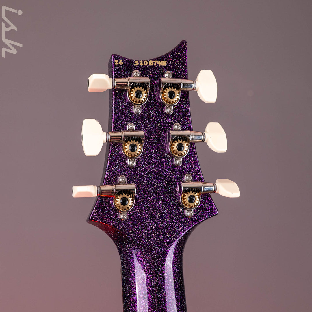 PRS S2 Custom 24-08 Purple Holoflake Sprayer&