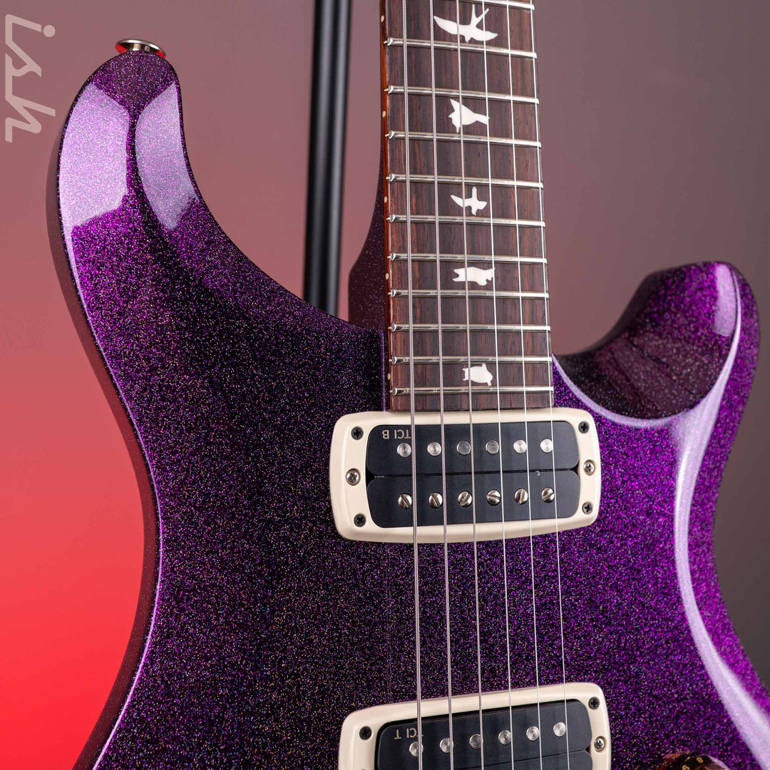 PRS S2 Custom 24-08 Purple Holoflake Sprayer&