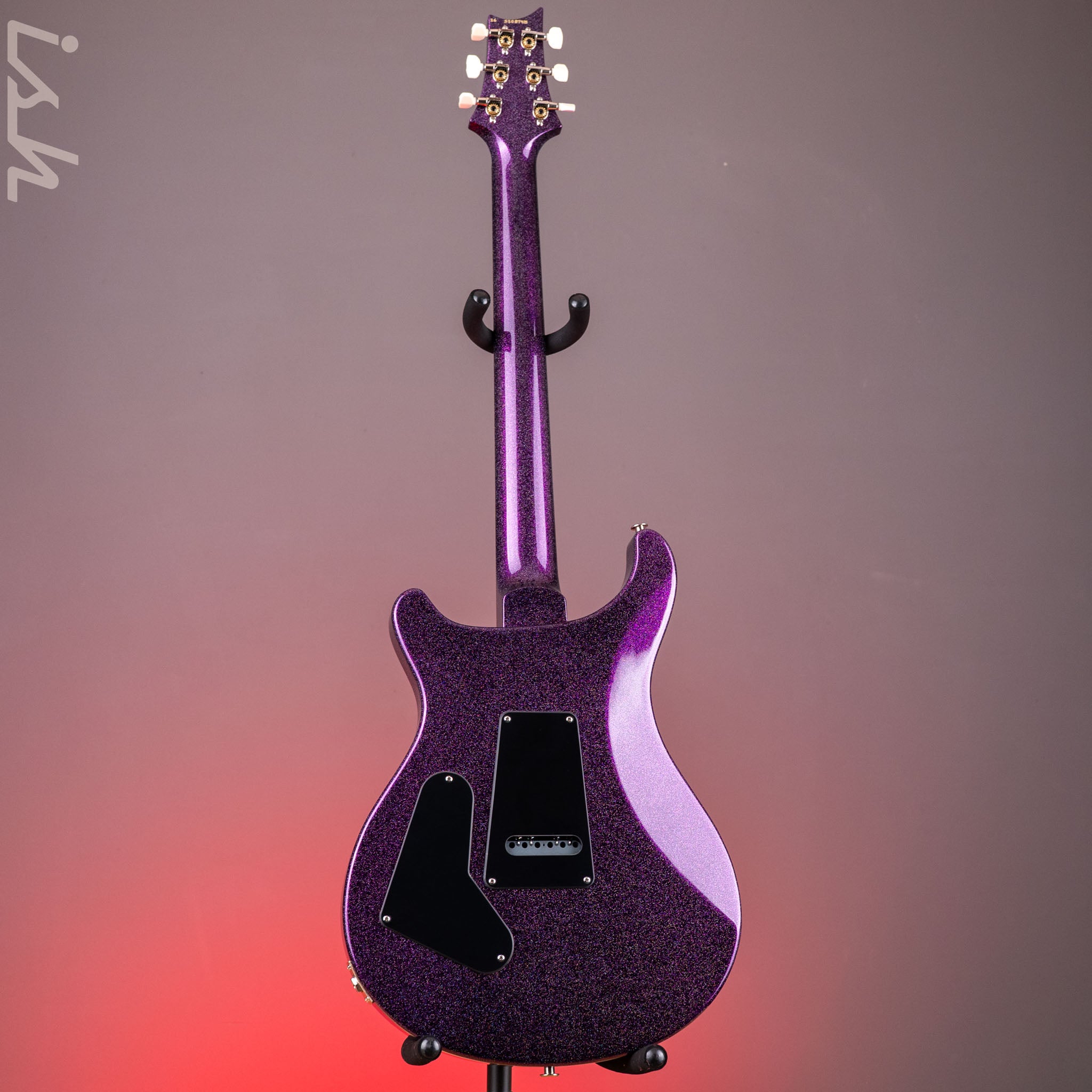 PRS S2 Custom 24-08 Purple Holoflake Sprayer's Choice – Ish Guitars