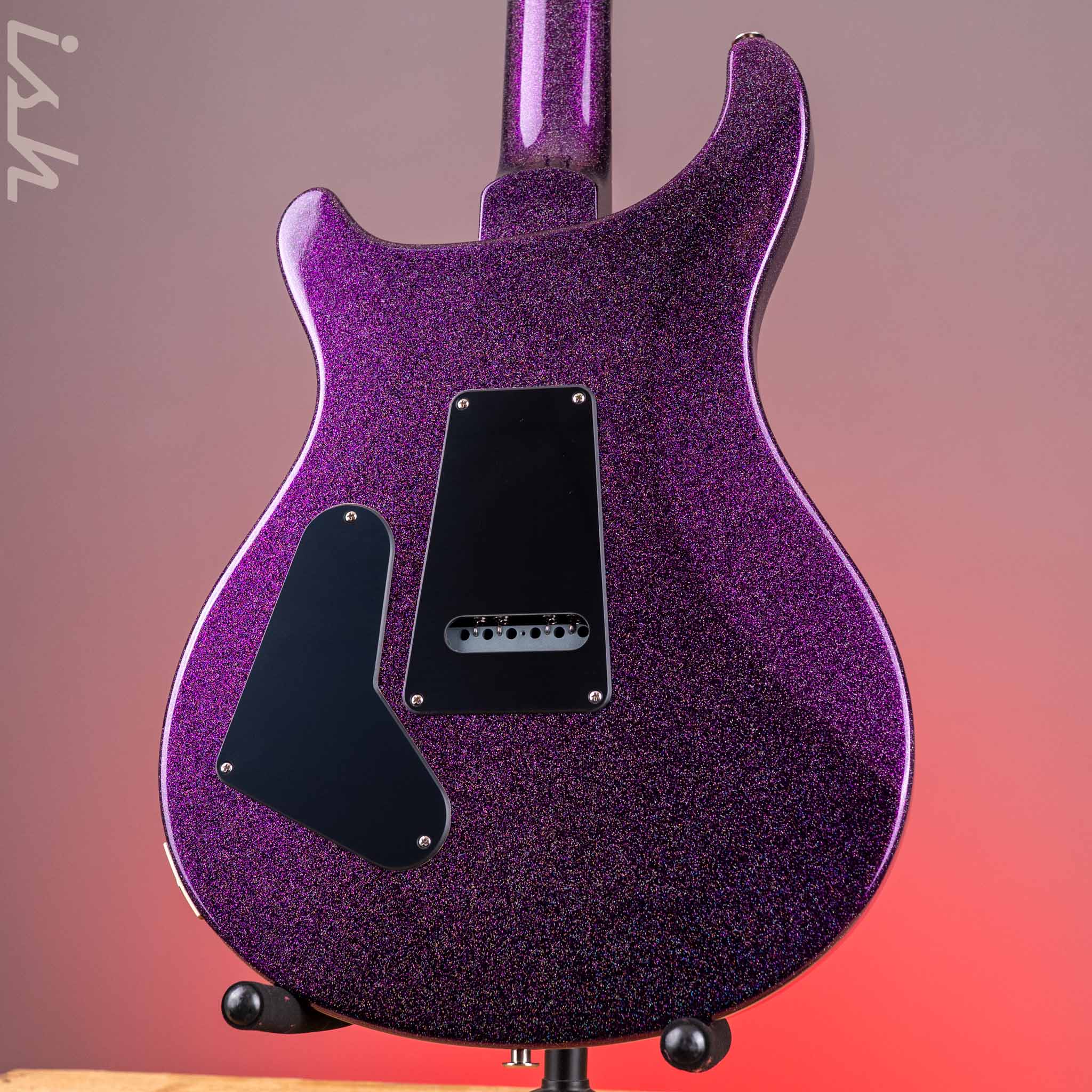 PRS S2 Custom 24-08 Purple Holoflake Sprayer's Choice – Ish Guitars