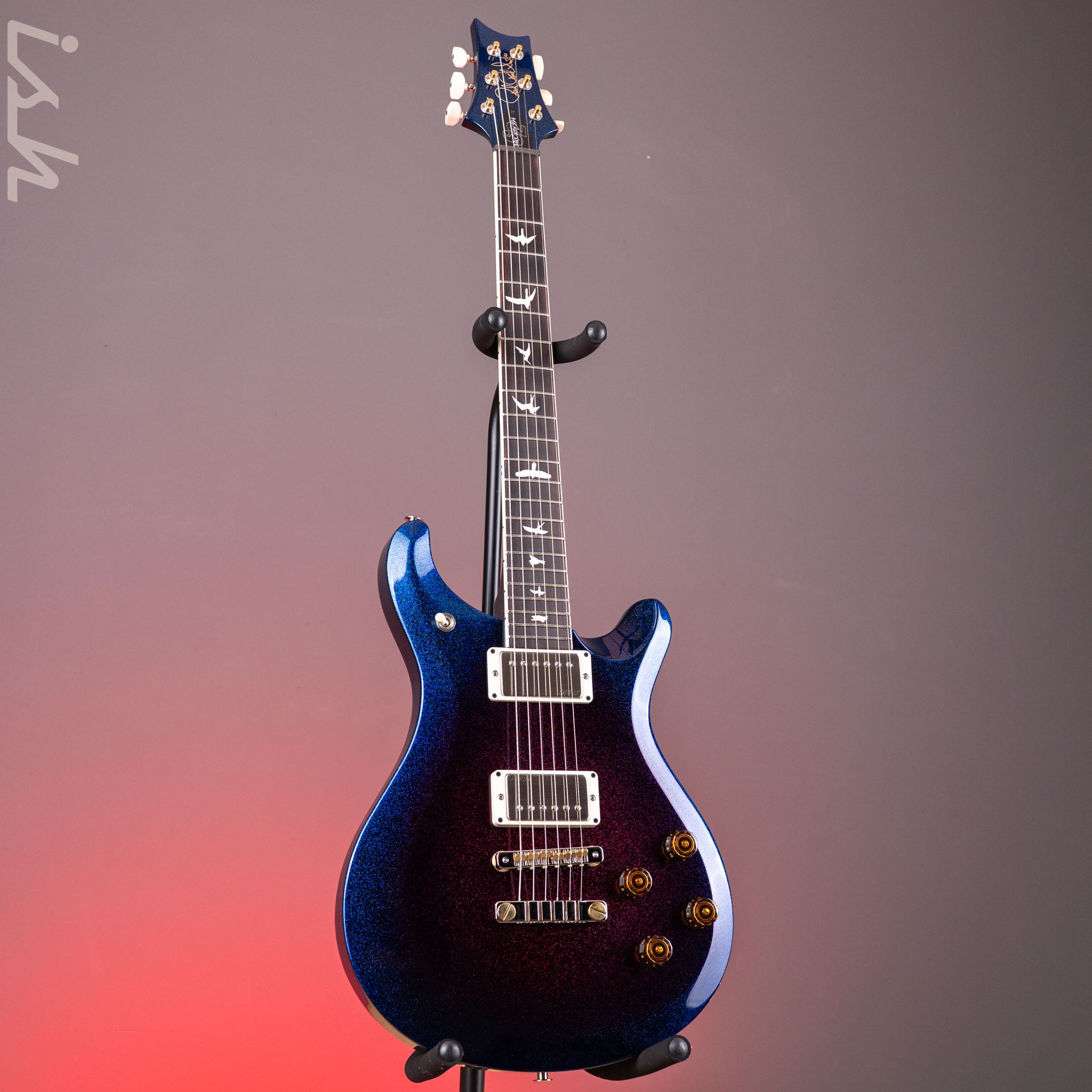 PRS S2 McCarty 594 Sprayer's Choice Purple Blue Burst Holoflake