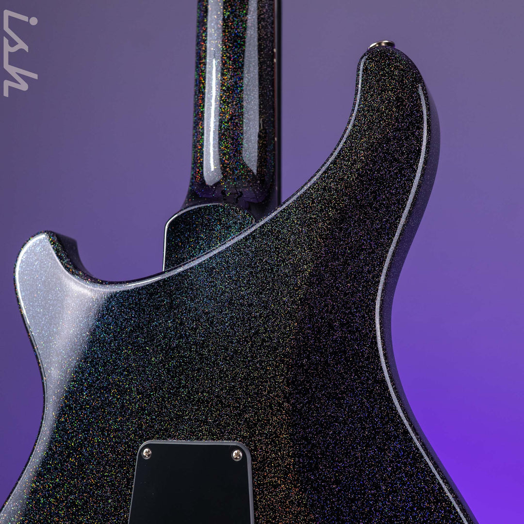 PRS S2 Vela HHT Gloss Black Rainbow Holoflake *New Model*