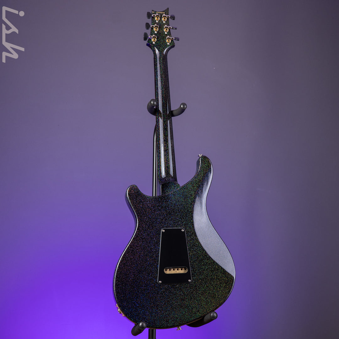 PRS S2 Vela HHT Gloss Black Rainbow Holoflake *New Model*