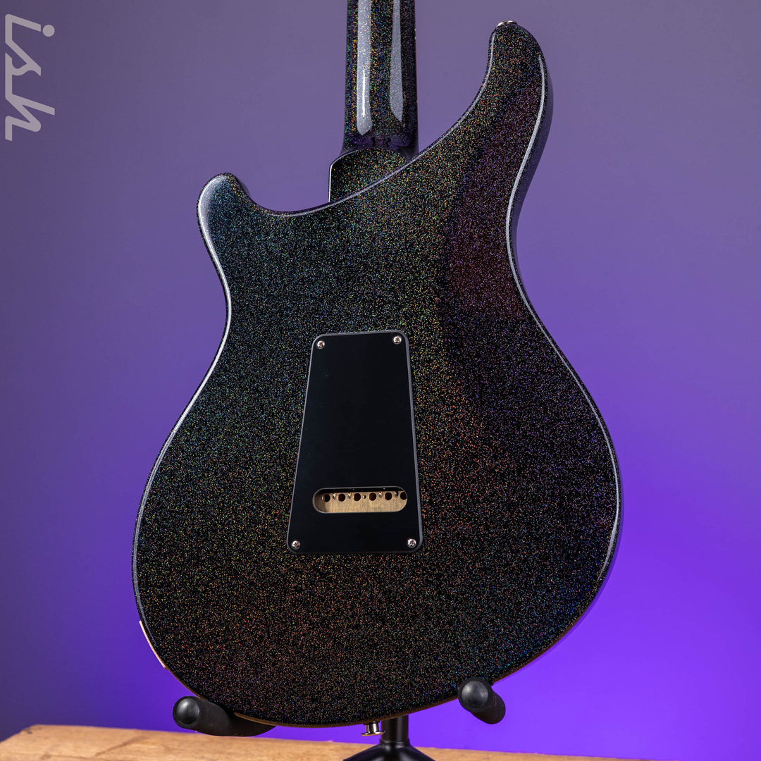 PRS S2 Vela HHT Gloss Black Rainbow Holoflake *New Model*