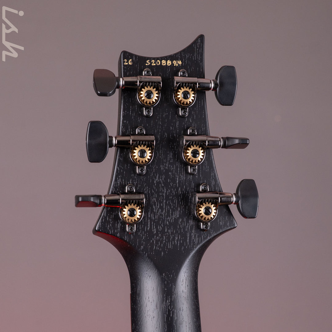 PRS Wood Library Select Limited S2 Custom 24 Poplar Burl Charcoal Burst