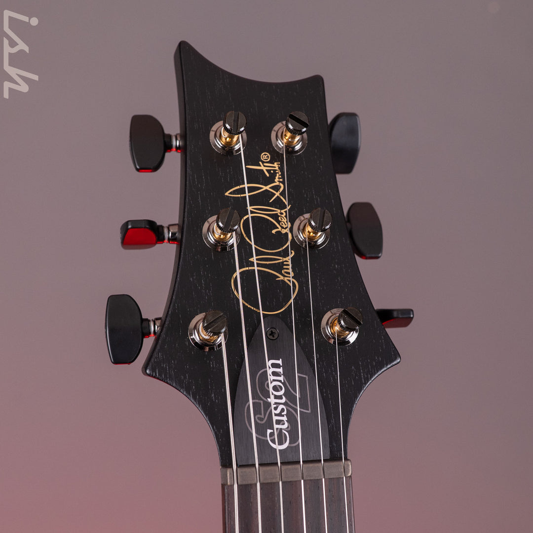 PRS Wood Library Select Limited S2 Custom 24 Poplar Burl Charcoal Burst