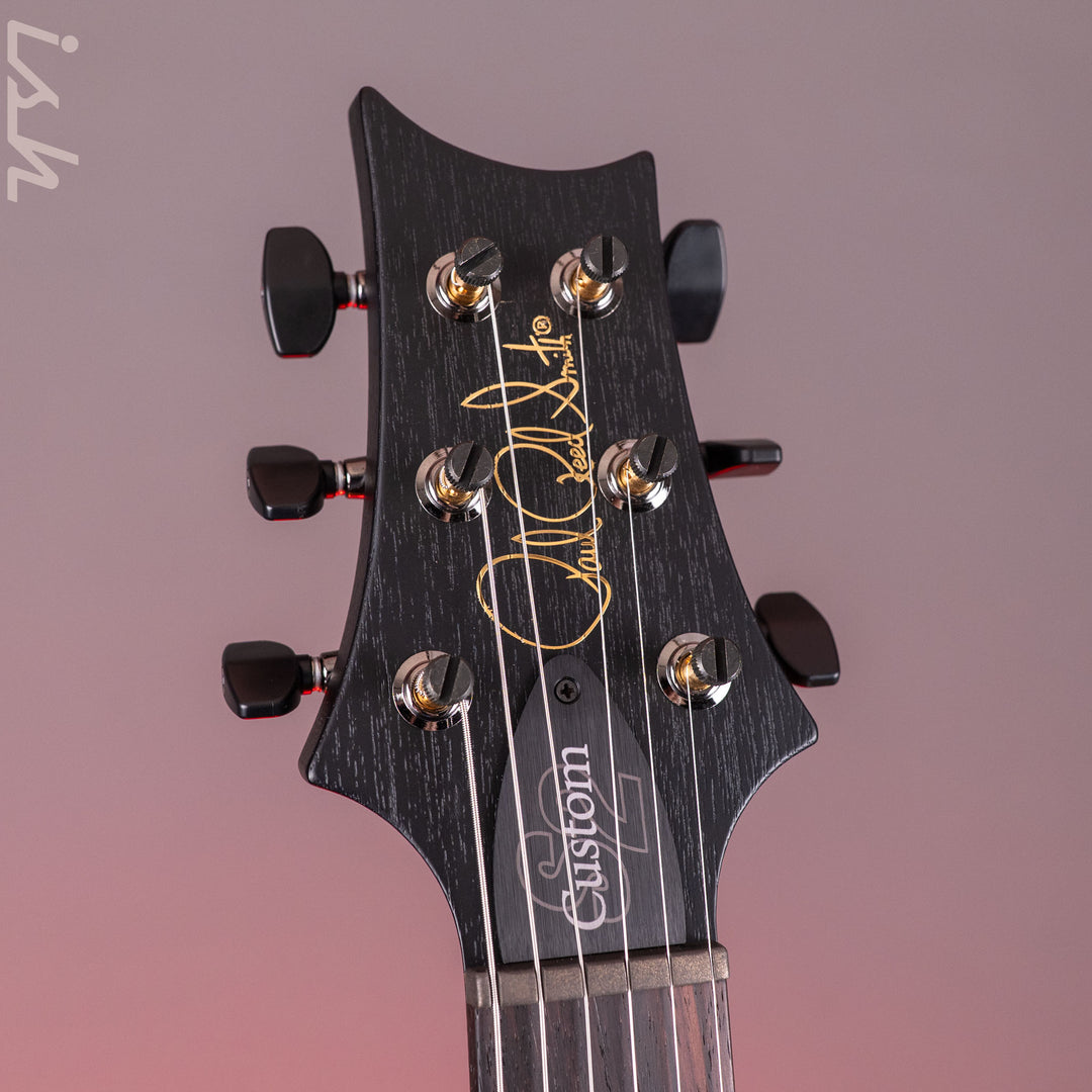 PRS Wood Library Select Limited S2 Custom 24-08 Poplar Burl Charcoal Burst