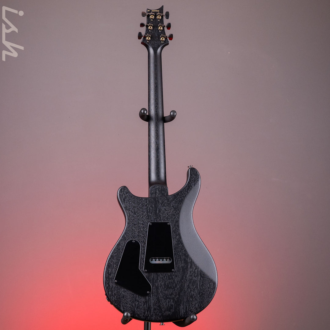 PRS Wood Library Select Limited S2 Custom 24-08 Poplar Burl Charcoal Burst