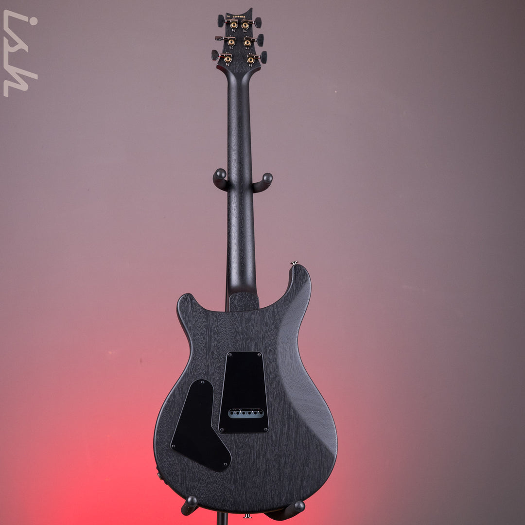 PRS Wood Library Select Limited S2 Custom 24 Poplar Burl Charcoal Burst