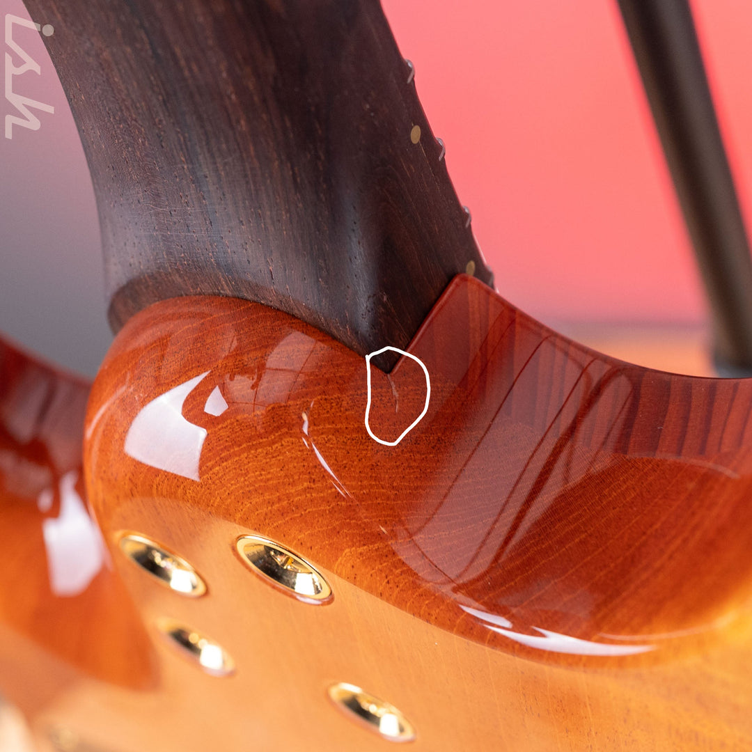 2015 Suhr Modern Carve Natural Top Figured Redwood Collection 