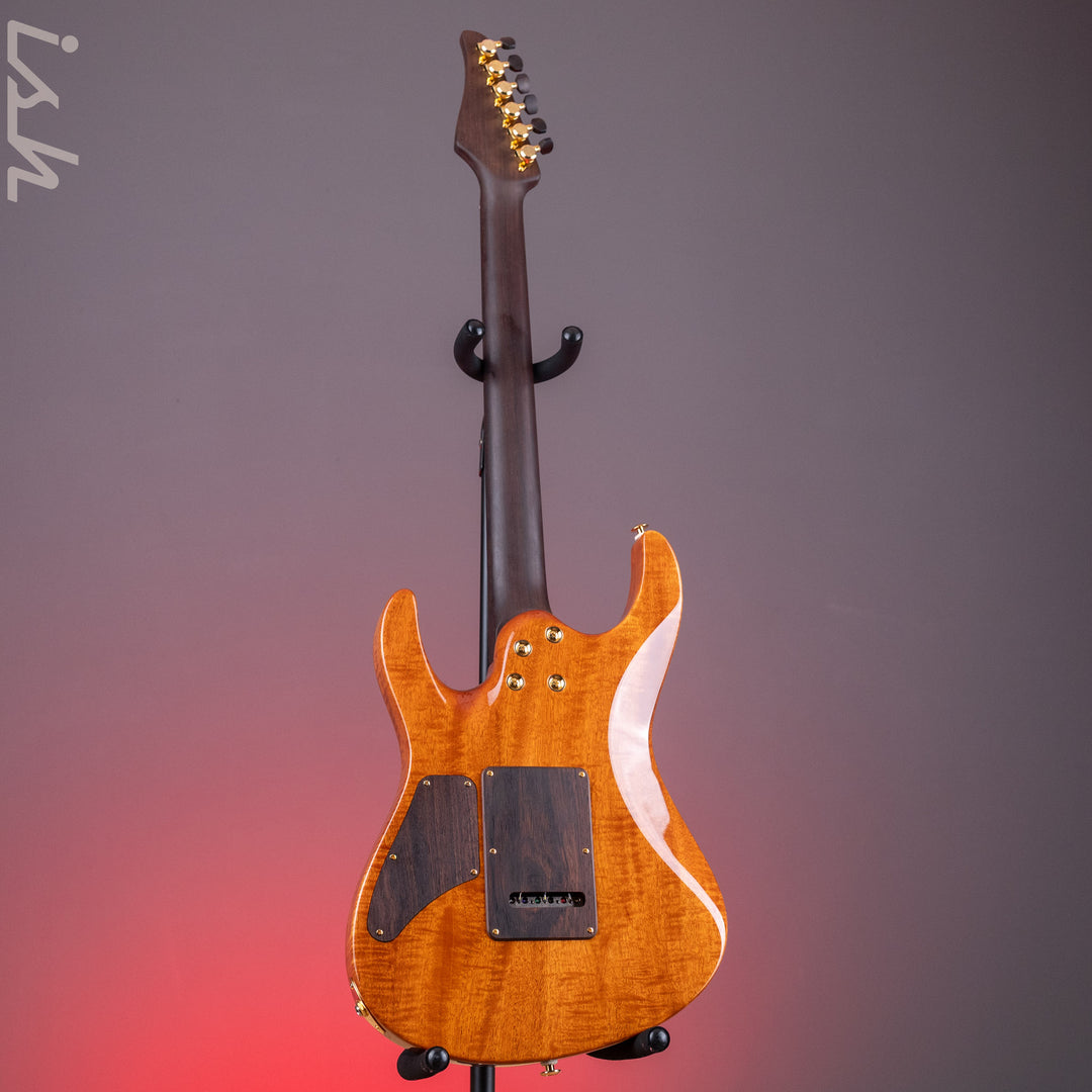 2015 Suhr Modern Carve Natural Top Figured Redwood Collection 