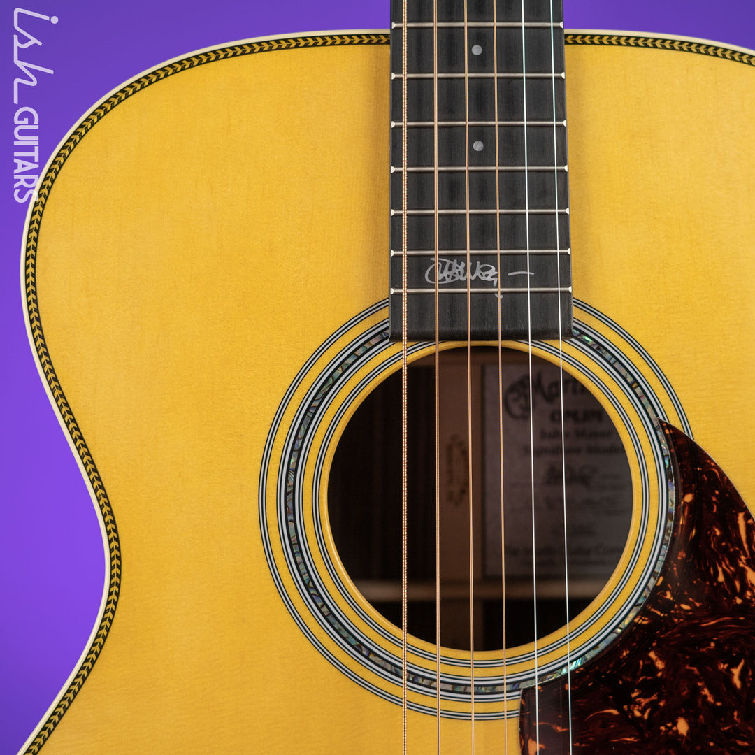 Martin OMJM John Mayer signature ジョンメイヤー Martin OMJM John Mayer Acoustic-Electric Guitar – Chicago Music
