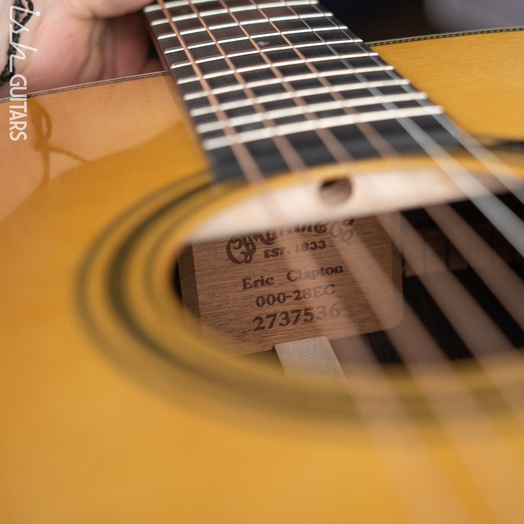 2023 Martin 000-28EC Eric Clapton Signature Acoustic Guitar Natural