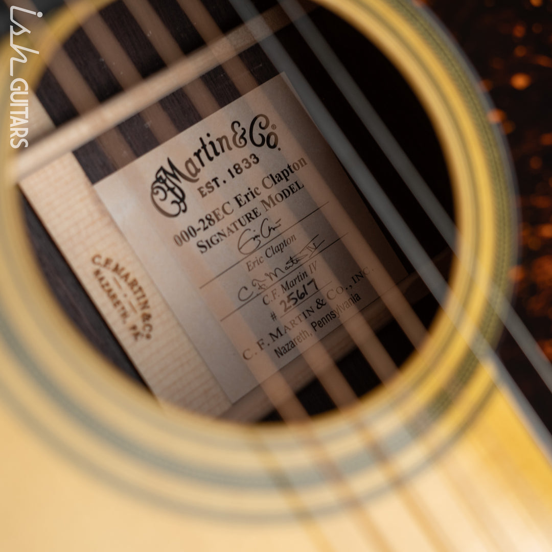 2023 Martin 000-28EC Eric Clapton Signature Acoustic Guitar Natural