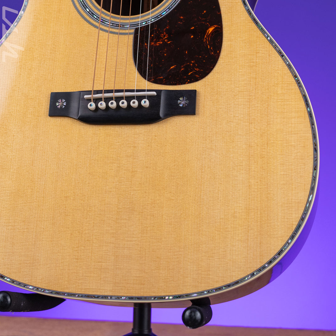 2023 Martin OM-42 Acoustic Guitar Natural