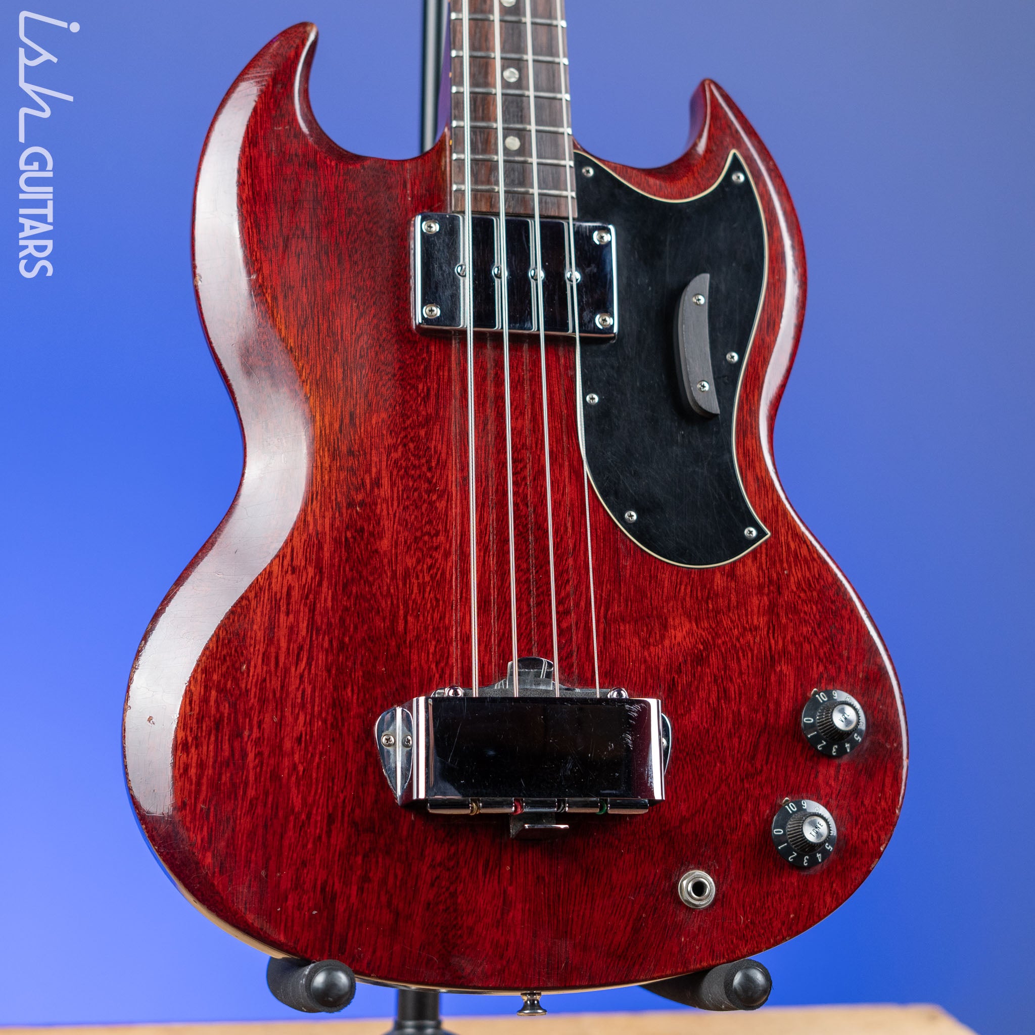 1969 Gibson EB-0 Bass Cherry – Ish Guitars