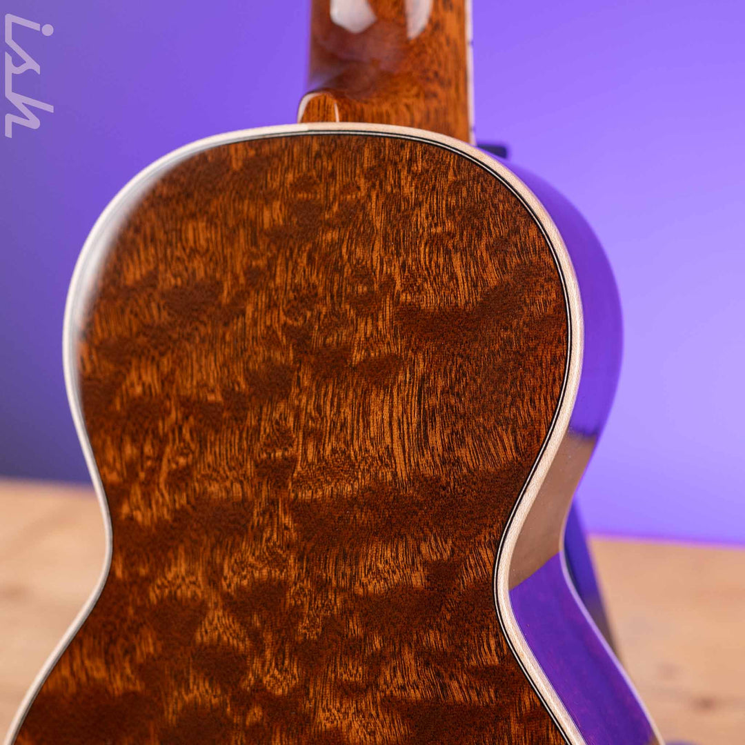2024 Martin Custom Shop Soprano Ukulele Natural Quilted Sapele