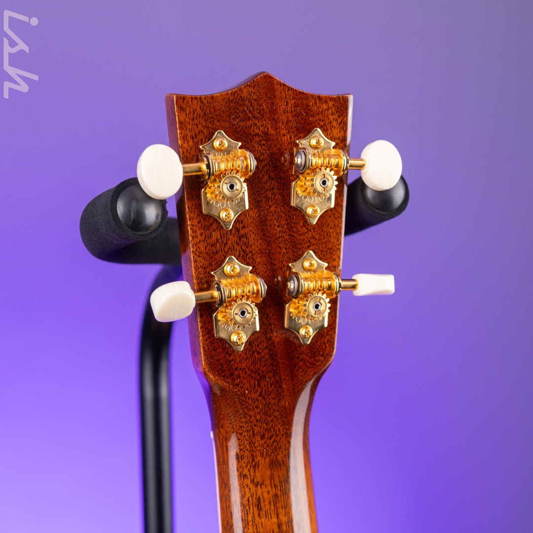 2024 Martin Custom Shop Concert Ukulele Natural Quilted Sapele