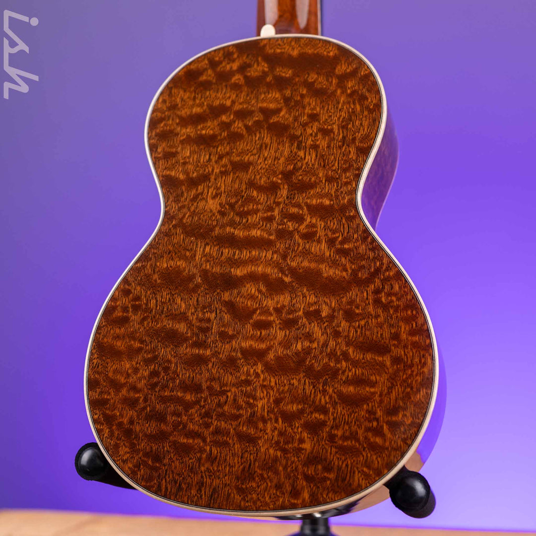 2024 Martin Custom Shop Concert Ukulele Natural Quilted Sapele