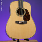 Martin HD12-28 12-String Acoustic Guitar Natural Spruce