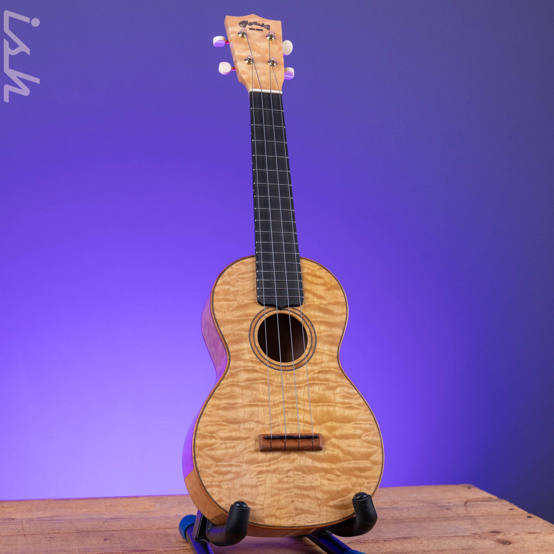 Martin Custom Shop Concert Ukulele Quilted Maple