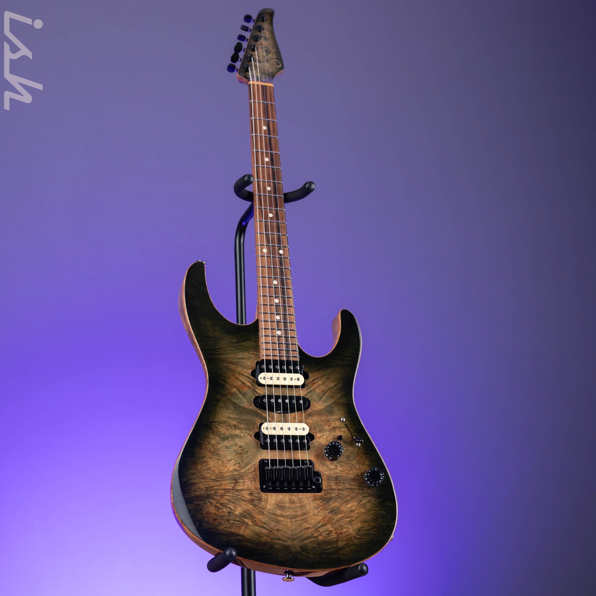Shuページ 2015 Suhr Modern Faded Trans Green Burst – Ish Guitars