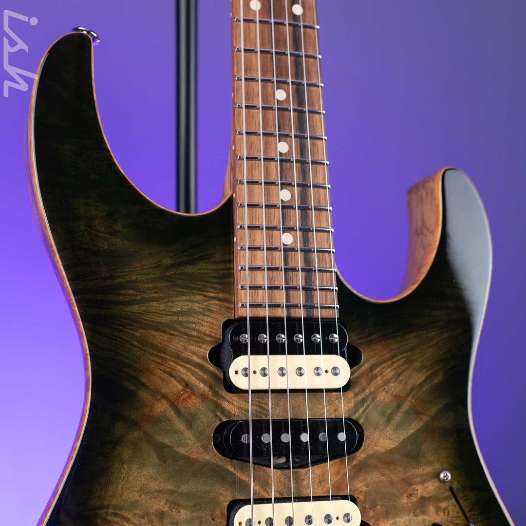 2015 Suhr Modern Faded Trans Green Burst