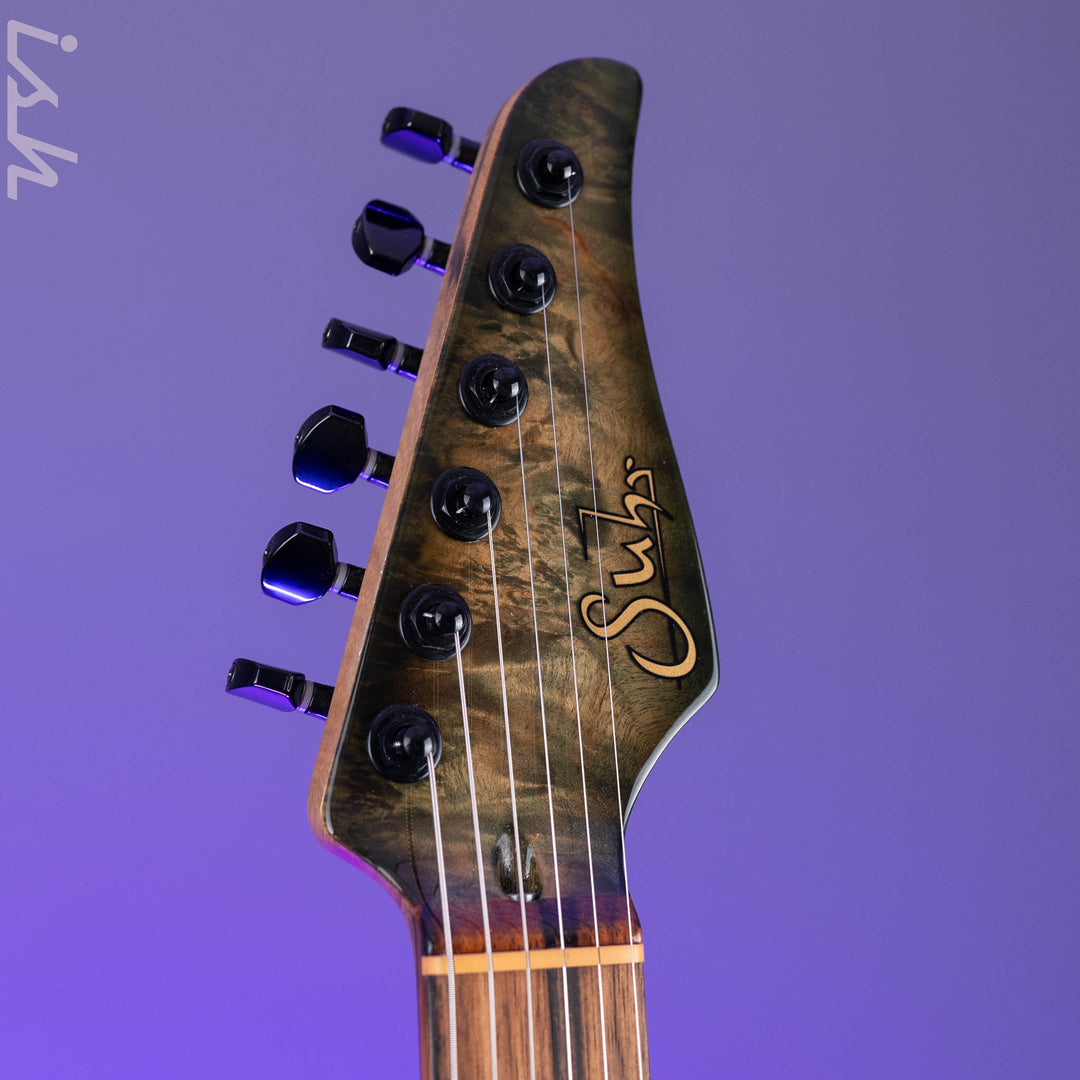 2015 Suhr Modern Faded Trans Green Burst