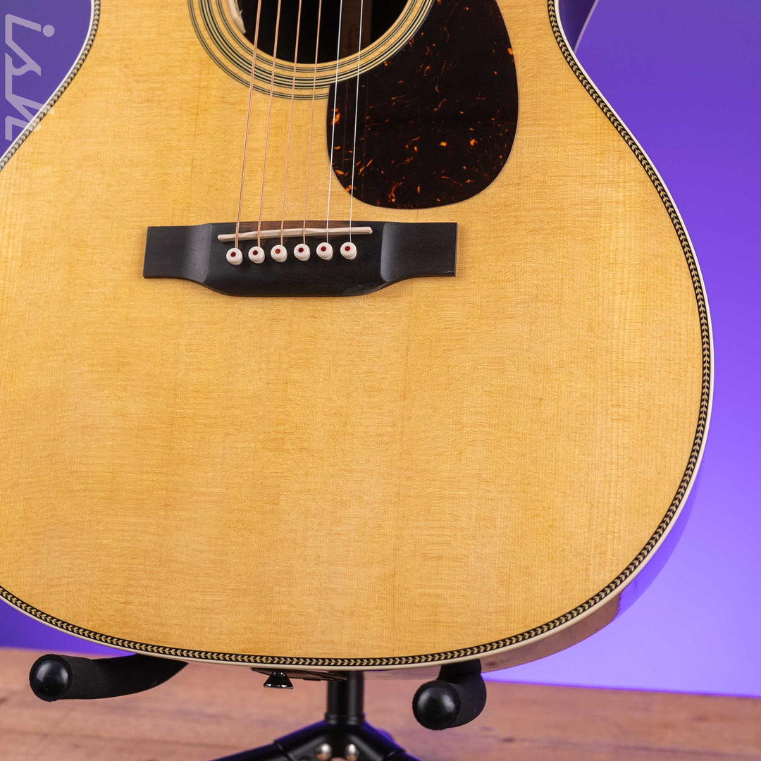 2024 Martin OM-28E Acoustic-Electric Guitar - LR Baggs Anthem