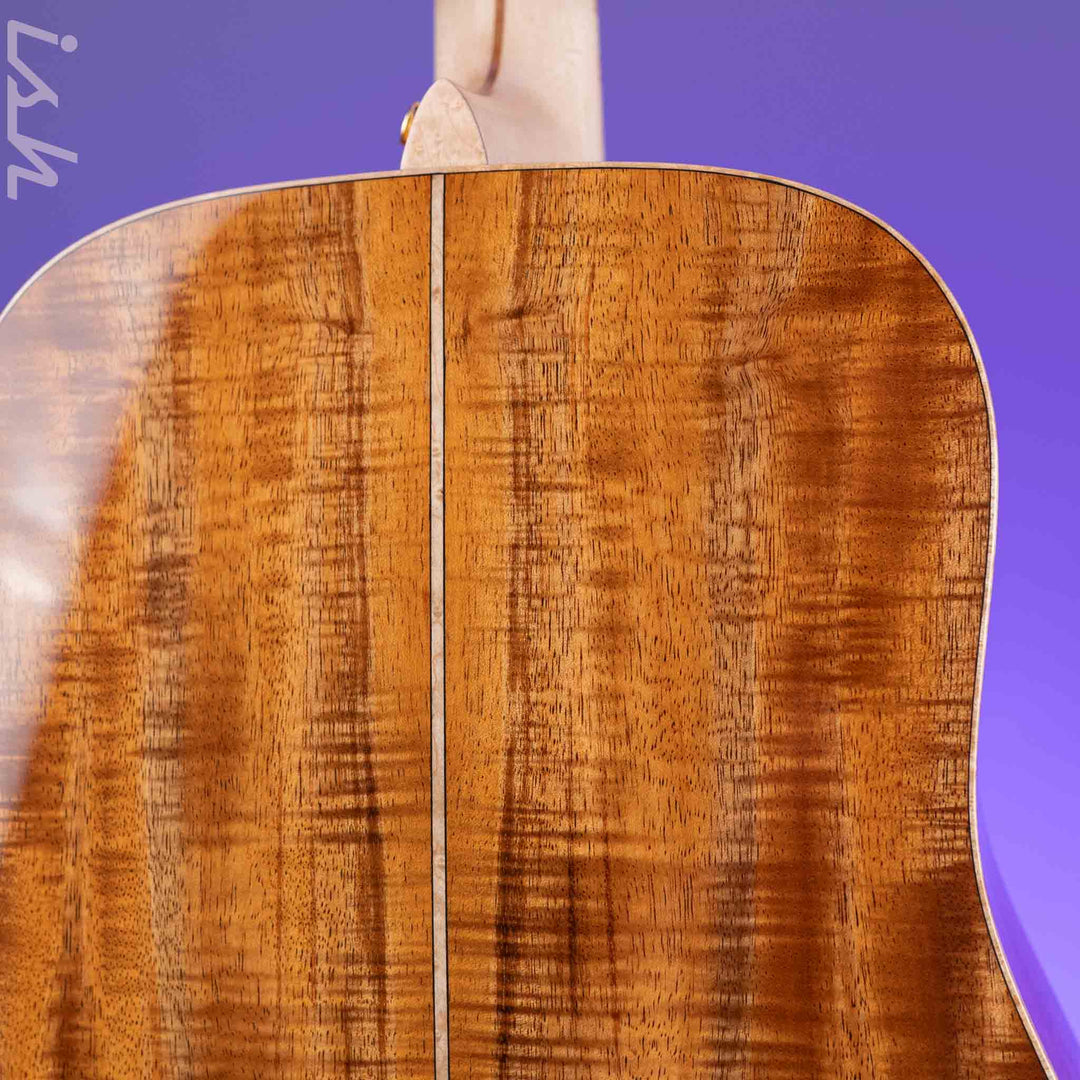 Martin Custom Shop D-28 Style Dreadnought Acoustic Guitar Highly Flamed Koa