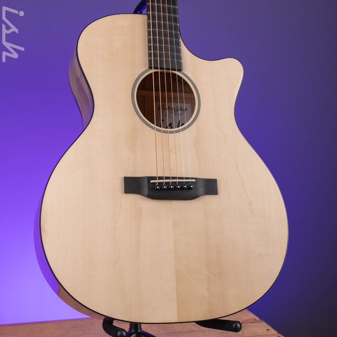 Martin Custom Shop GP-28 Style Quilted Tamo Ash Back/Sides &amp; Italian Alpine Spruce Top - Blemished