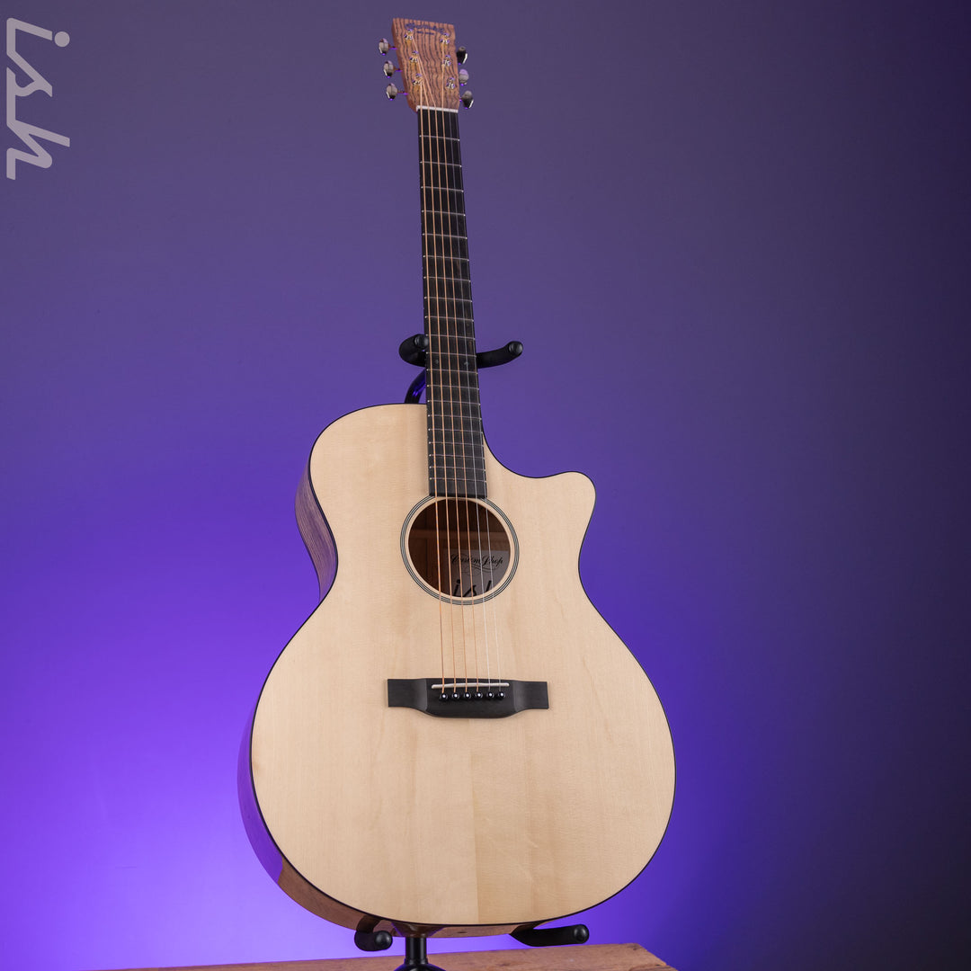 Martin Custom Shop GP-28 Style Quilted Tamo Ash Back/Sides &amp; Italian Alpine Spruce Top - Blemished
