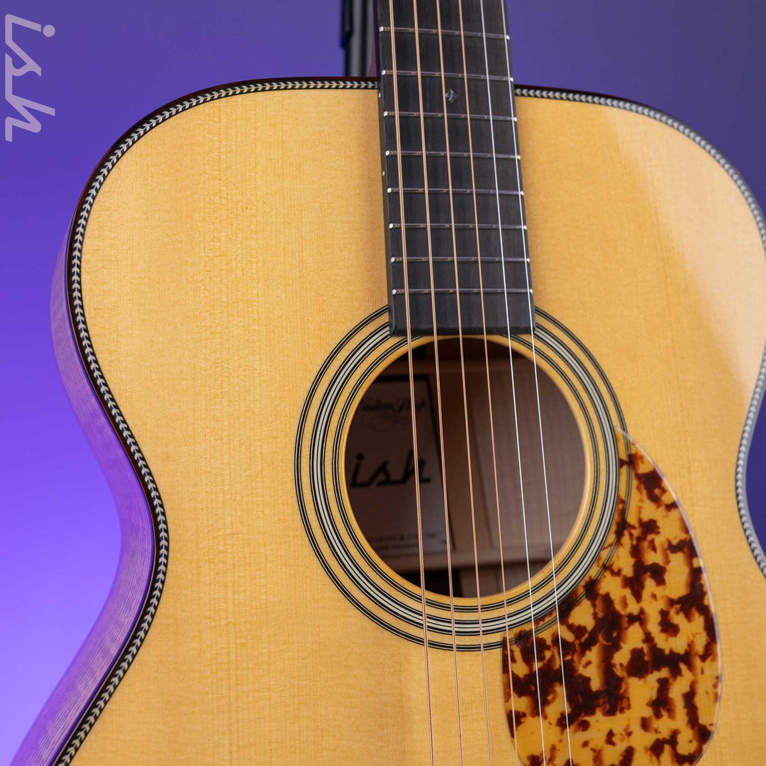 Martin Custom Shop OM-28 Style European Spruce w/ Curly Ash Back &amp; Sides