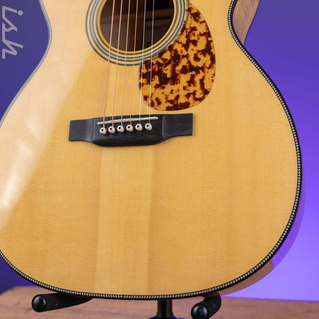 Martin Custom Shop OM-28 Style European Spruce w/ Curly Ash Back &amp; Sides