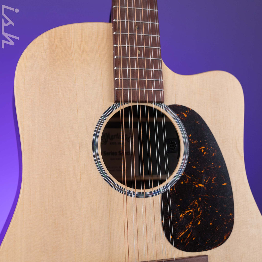 2024 Martin DC-X2E 12-String Acoustic-Electric Guitar Brazilian Rosewood Pattern