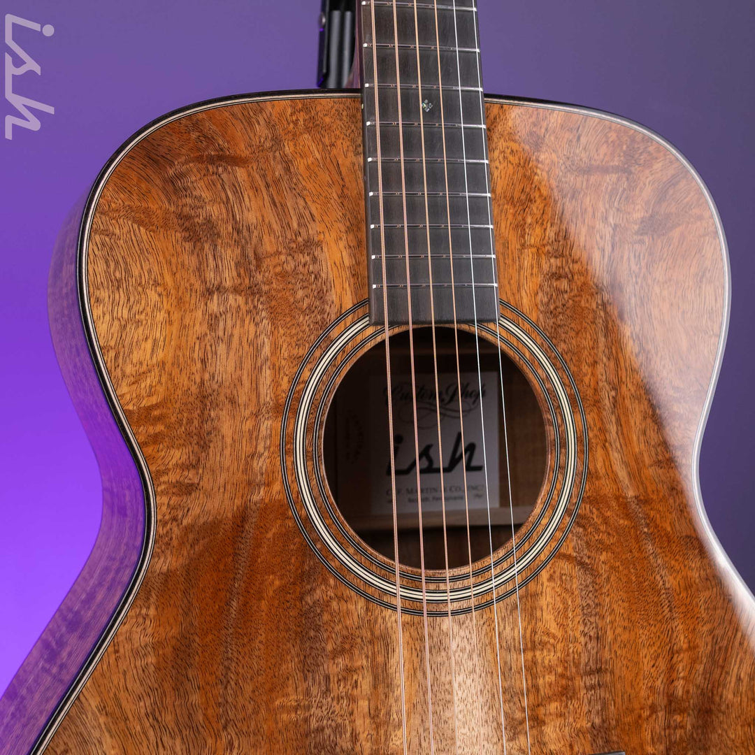 Martin Custom Shop Jumbo J-28 Style Koa Top, Back &amp; Sides