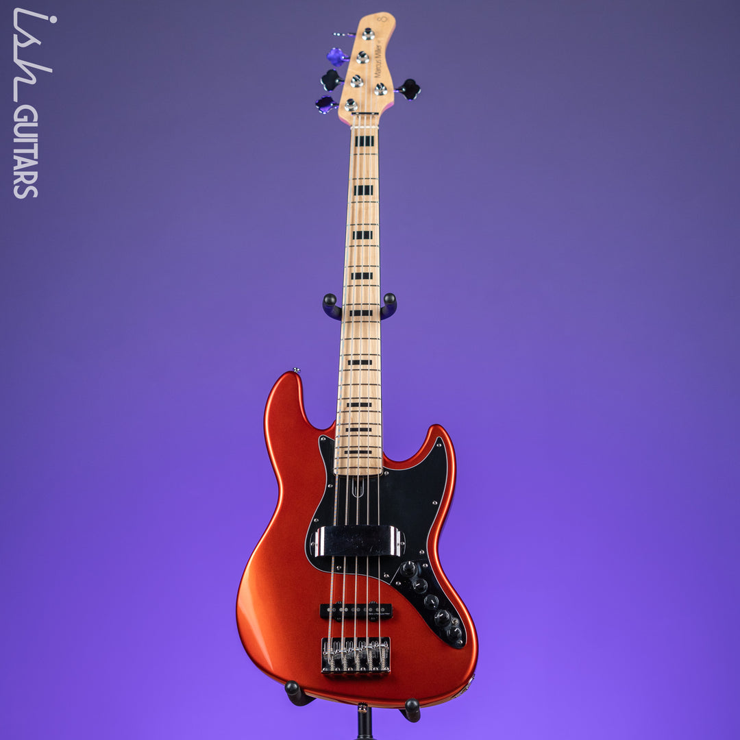 2020s Sire Marcus Miller V7 5 String Bright Metallic Red