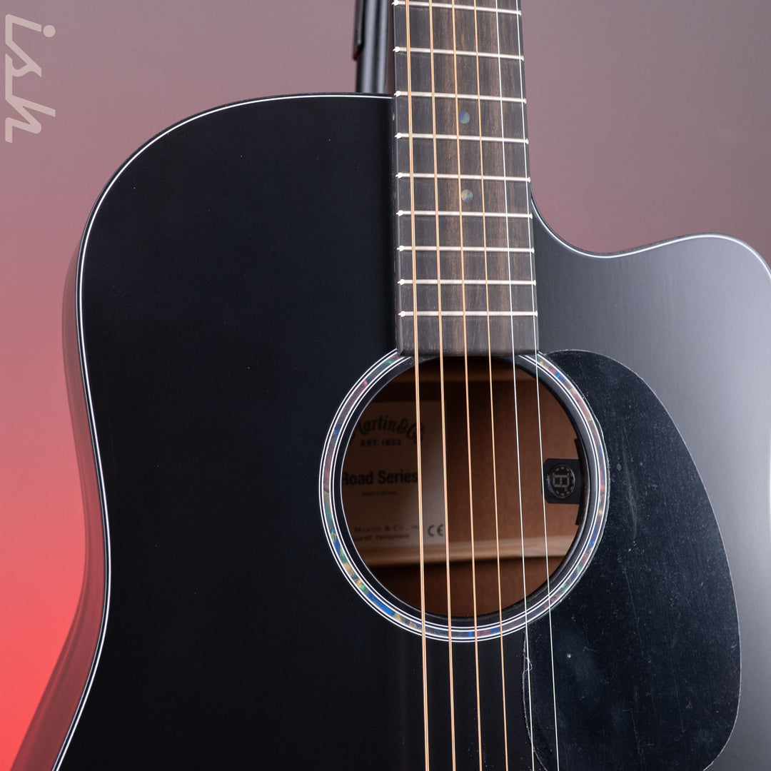 Martin Road Series DC-10E Modern Black Acoustic-Electric Guitar *New Model*