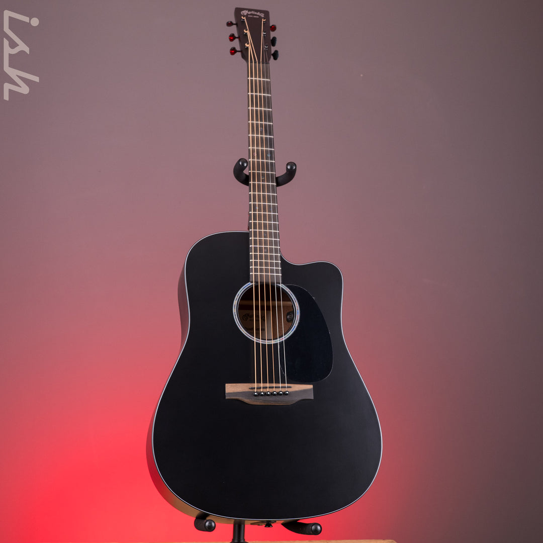 Martin Road Series DC-10E Modern Black Acoustic-Electric Guitar *New Model*