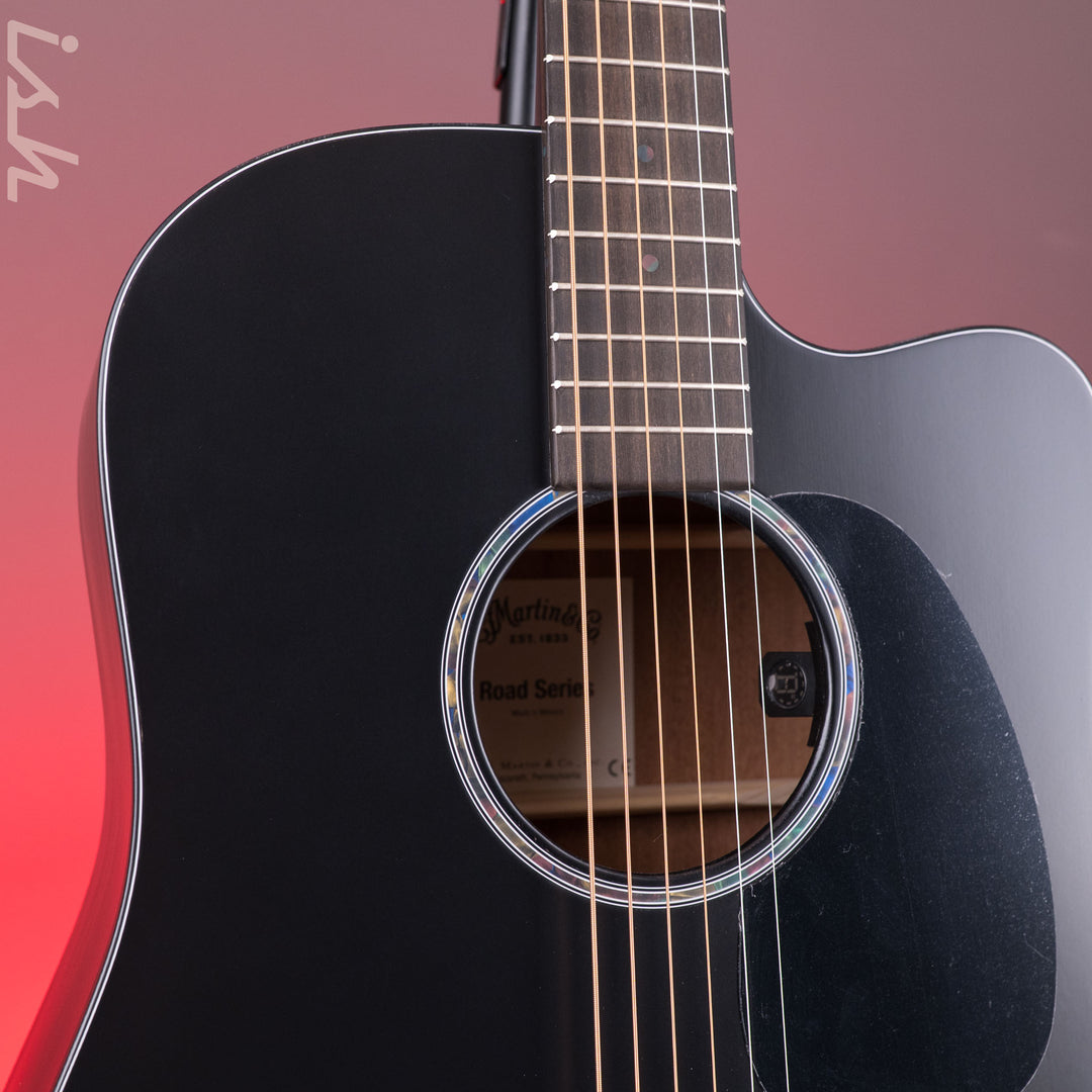 Martin Road Series DC-10E Modern Black Acoustic-Electric Guitar *New Model*