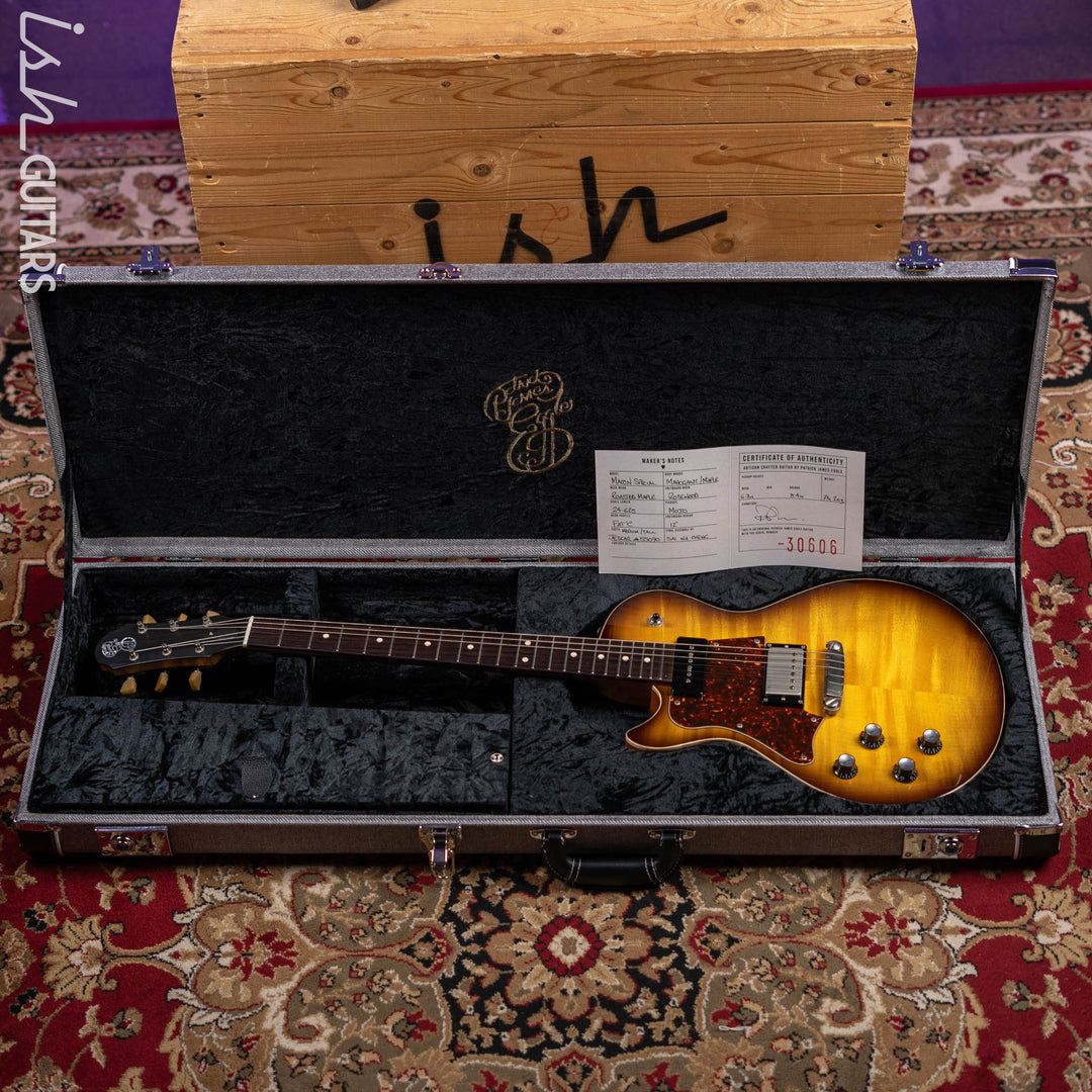 Patrick James Eggle Macon Special Lefty Tobacco Burst