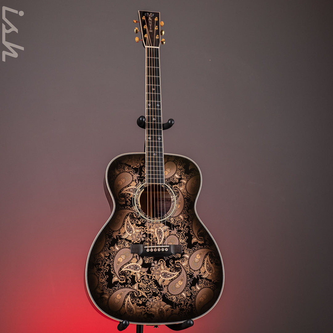 Martin Custom Shop Paisley Ember Burst