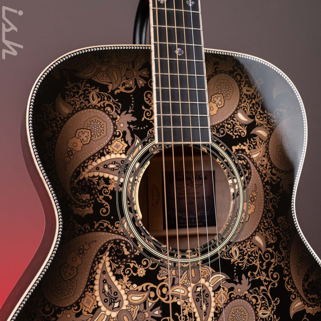 Martin Custom Shop Paisley Ember Burst