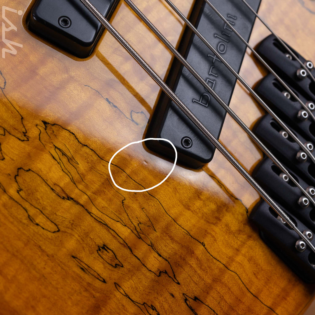 2003 Dingwall Z2 5-String Bass Spalted Maple w/ Bartolini Pickups